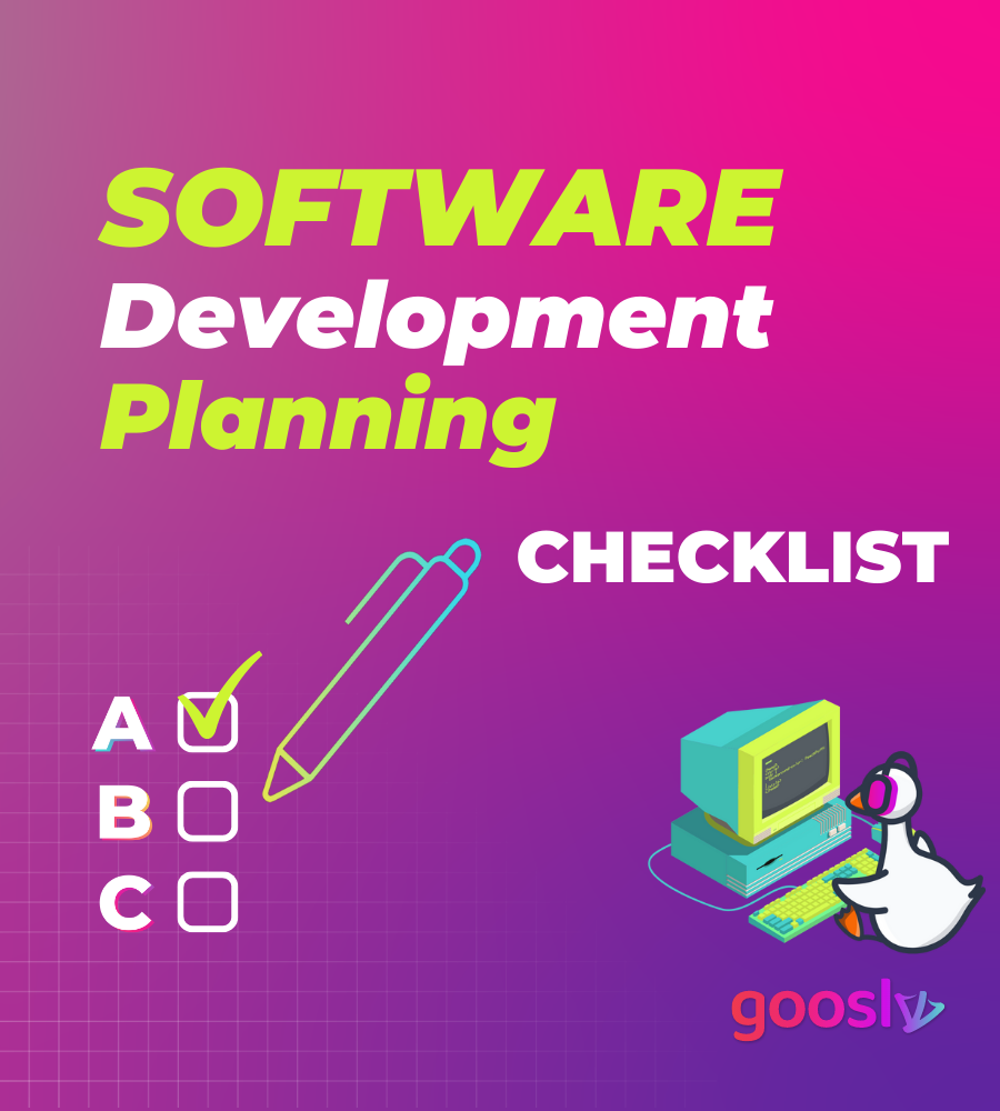 Ultimate Checklist for Software Development Planning